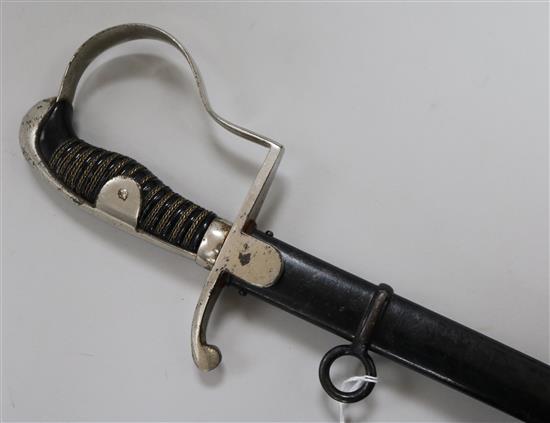 A World War II German NCOs sword
